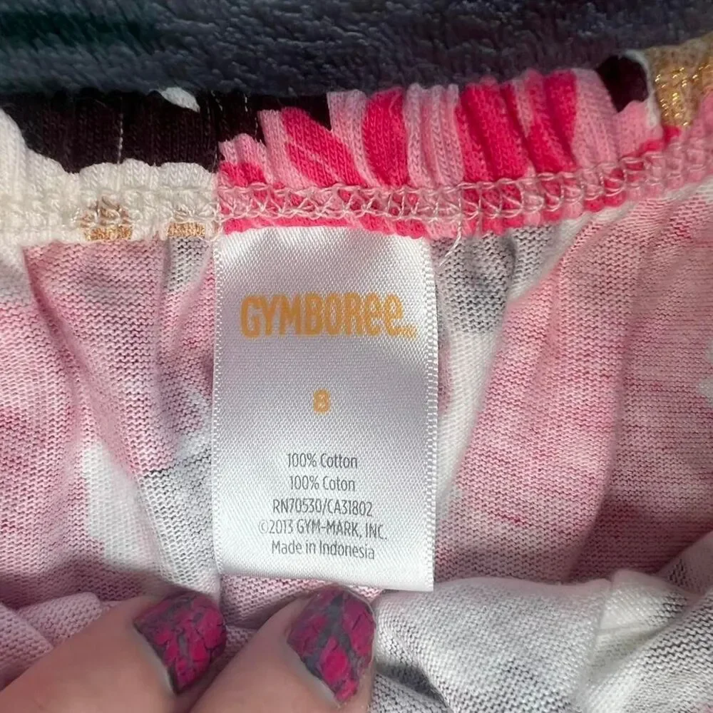 Gymboree Pink Floral Babydoll Dress Kid 8 Fairy Indie Retro Coquette Cottage Y2K